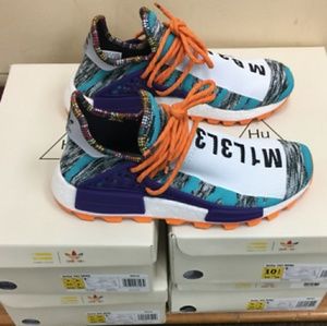 Adidas Hu NMD Pharrel Solar Pack orange/purple